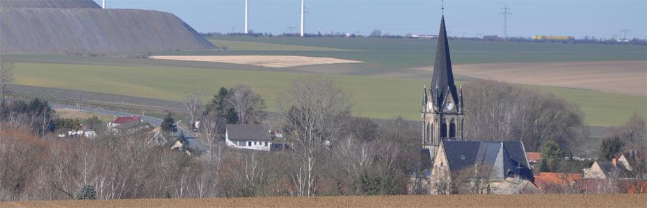 Frühjahresabend  in Polleben